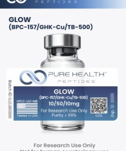 GLOW - BPC-157/GHK-Cu/TB-500 Blend - Pure Health Peptides